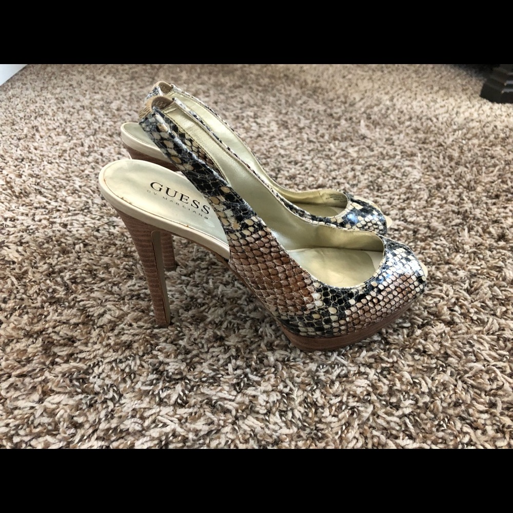 Women’s Guess sling back heels